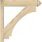Ekena Millwork Imperial Rough Sawn Arts and Crafts Outlooker, Douglas Fir, 6"W x 28"D x 28"H OUT06X28X28IMP03RDF - alternate 2